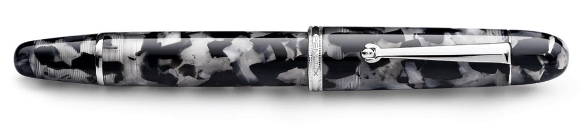 MISCELLANEOUS - Penlux Masterpiece Grande Koi Black & White Fountain Pen  ())